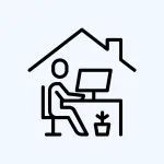 Illustration lien Télétravail