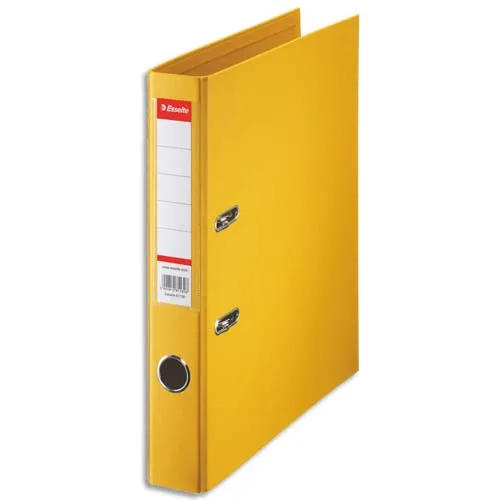 Illustration of product : ESSELTE Classeur à levier Standard, A4, 5 cm, PP, jaune (1)