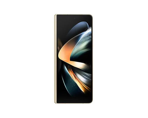 Samsung Galaxy Z Fold4 - 512 Go - beige de face