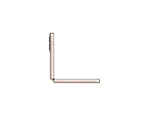 Samsung Galaxy Z Flip4 de profil plié