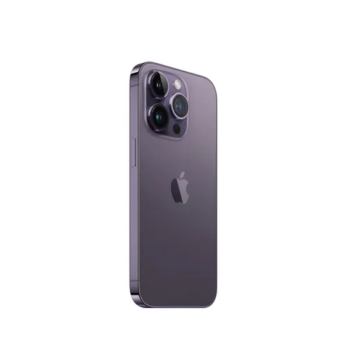 iPhone 14 Pro 512 Go Violet intense - Dos incliné à gauche