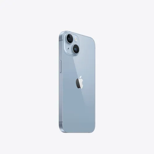 iPhone 14 512 Go Bleu - Dos incliné à gauche