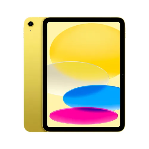 iPad 10,9 pouces Wi‑Fi 256 Go - Jaune - Face