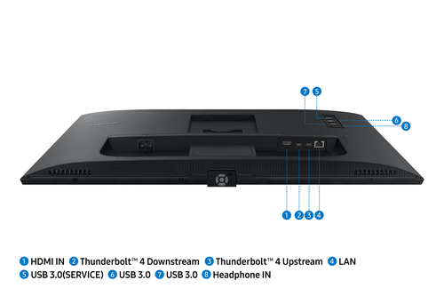 Illustration du produit : SAMSUNG LS27B800TGUXEN 27" (19)