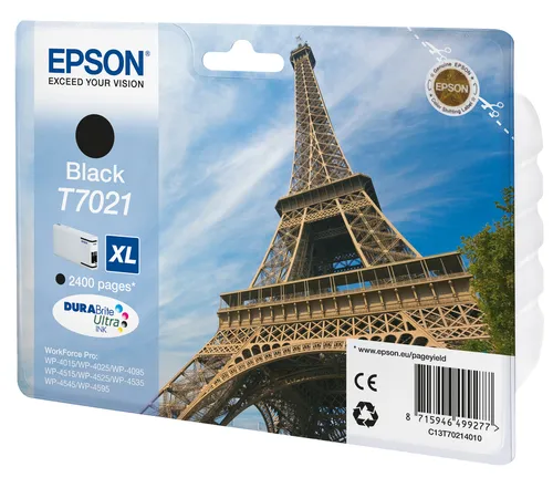 Illustration of product : EPSON T7021 cartouche de encre noir haute capacité 45.2ml 2.400 pages 1-pack blister sans alarme (2)