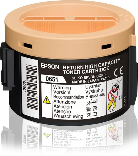 Illustration of product : Epson C13S050651 Toner BK Ret. HC 2200P (1)