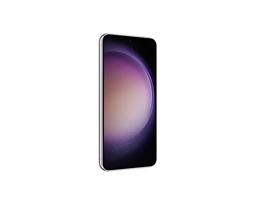 SAMSUNG Galaxy S23 - 128 Go - mauve - Incliné à droite