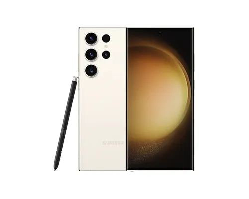 Illustration of product : Samsung Galaxy S23 Ultra 512 Go crème (1)