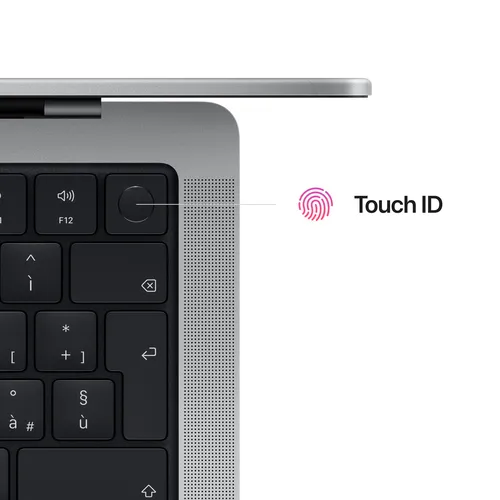 MacBook Pro 14P M2 512 Go SSD - Argent - Touch id