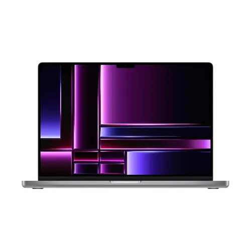 MacBook Pro 16 M2 512 Go SSD Gris sidéral - Face