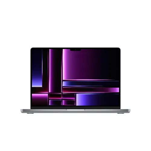 MacBook Pro 14 M2 512 Go SSD Gris sidéral - Face