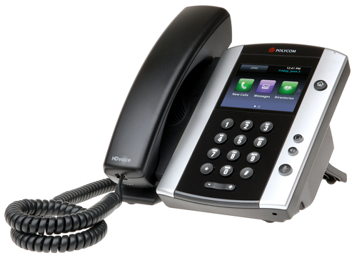 Illustration du produit : Polycom VVX500 Téléphone VoIP (1)