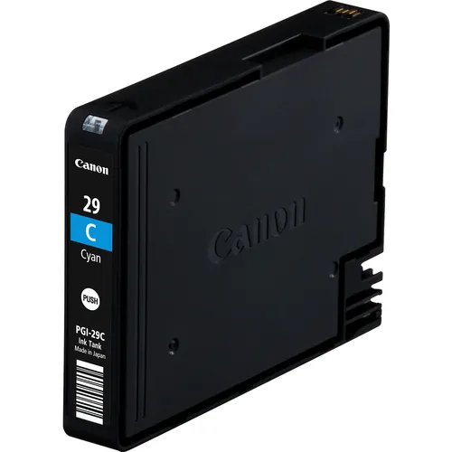 Illustration of product : CANON PGI-29 C cartouche d encre cyan capacité standard 1.940 pictures pack de 1 (1)
