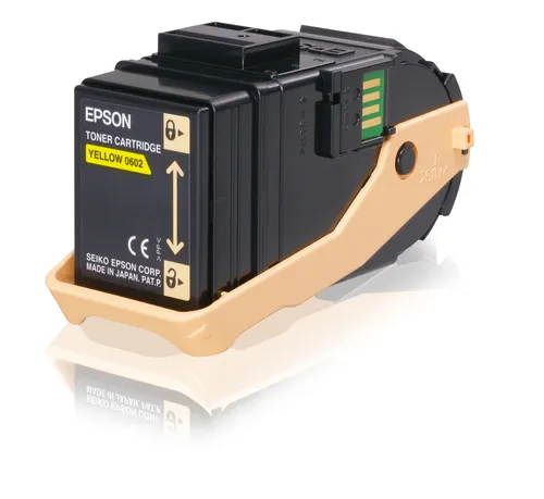 Illustration of product : EPSON AL-C9300N cartouche de toner jaune capacité standard 7.500 pages pack de 1 (1)