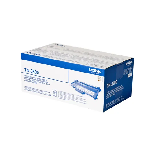 Illustration of product : BROTHER TN-3380 toner noir haute capacité 8.000 pages pack de 1 (1)