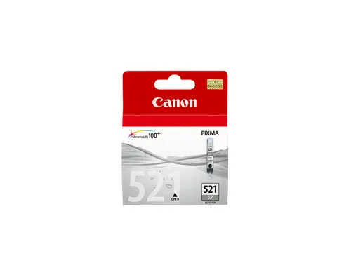 Illustration of product : CANON CLI-521G cartouche d encre gris capacité standard 9ml 1.370 pages pack de 1 (1)