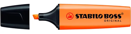 Illustration of product : STABILO Surligneur BOSS ORIGINAL pointe biseautée Orange (1)