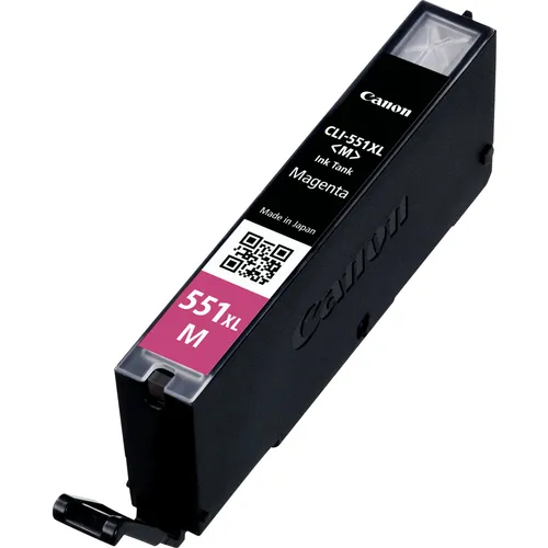 Illustration of product : CANON CLI-551XLM cartouche dencre magenta haute capacite 680 pages pack de 1 XL (1)