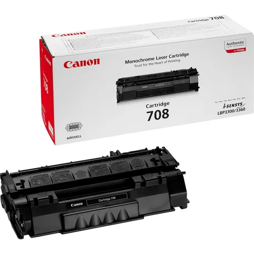 Illustration of product : CANON 708 cartouche de toner noir faible capacité 2.500 pages pack de 1 (1)