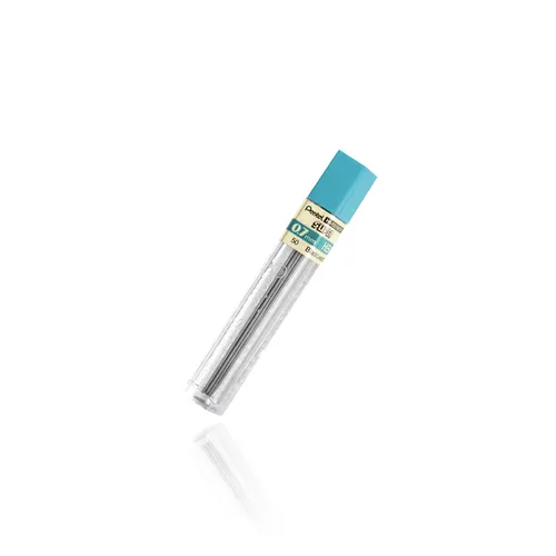 Illustration of product : PENTEL Etui de 12 mines SUPER 0,7 mm Hi-Polymer haute qualité HB M50 (1)