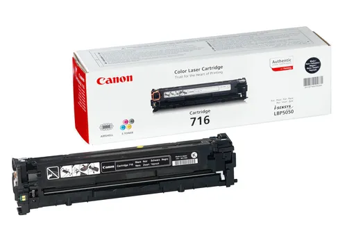 Illustration of product : CANON 716 cartouche de toner noir capacite standard 2.300 pages pack de 1 (1)