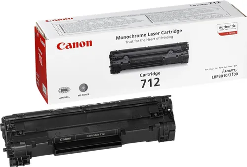 Illustration of product : Canon 712 - Noir - original - cartouche de toner - pour i-SENSYS LBP3010, LBP3100 (1)