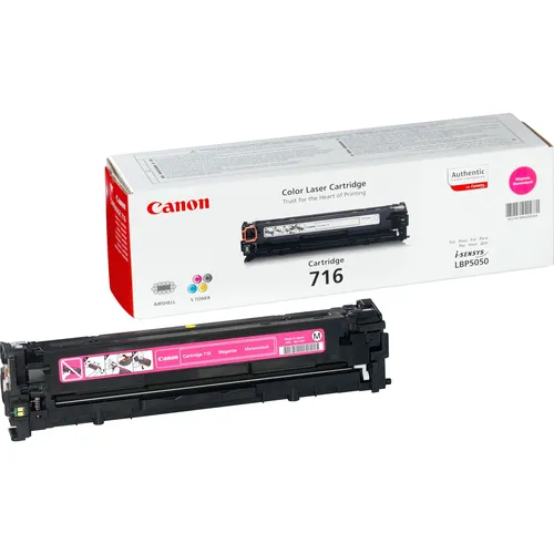 Illustration of product : CANON 716 cartouche de toner magenta capacité standard 1.500 pages pack de 1 (1)