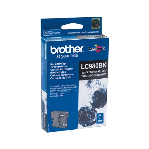 Illustration of product : BROTHER CARTOUCHE ENCRE NOIRE (300 PAGES) POUR DCP145C-165C, MFC250C-290C (1)