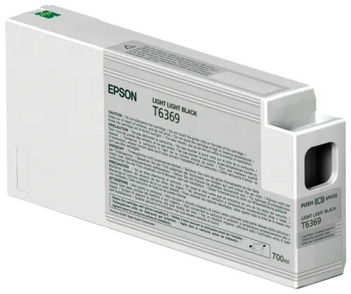 Illustration of product : EPSON T6369 cartouche de encre noir clair-clair capacité standard 700ml pack de 1 (1)
