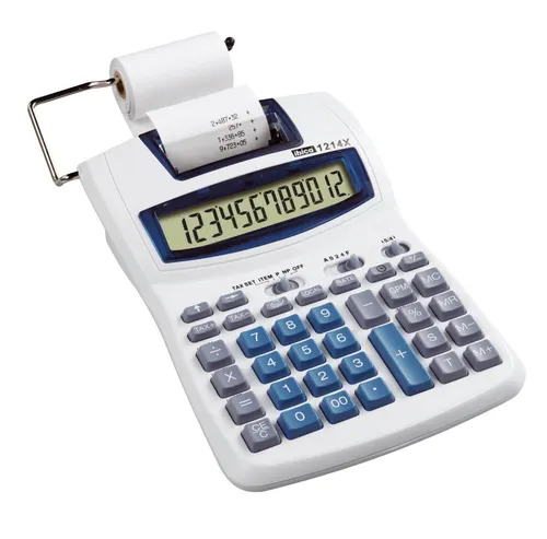 Illustration of product : IBICO Calculatrice imprimante semo-professionnel 12 chiffres 1214X (2)