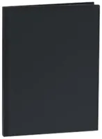 Illustration of product : PERGAMY Protege documents personnalisable en polypropylene Noir 80 vues (1)