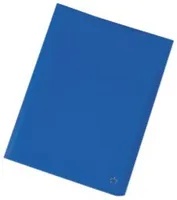 Illustration of product : PERGAMY Protège-documents en polypropylène 80 vues Bleu, couverture 3/10e, pochettes 6/100e (1)
