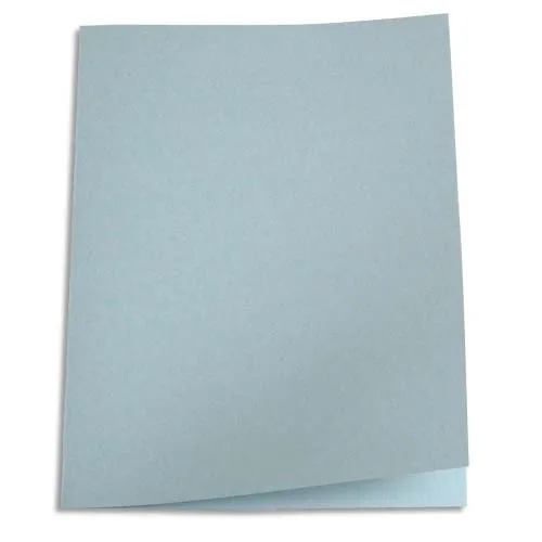 Illustration of product : PERGAMY Paquet de 100 chemises carte 180 grammes coloris Gris (1)