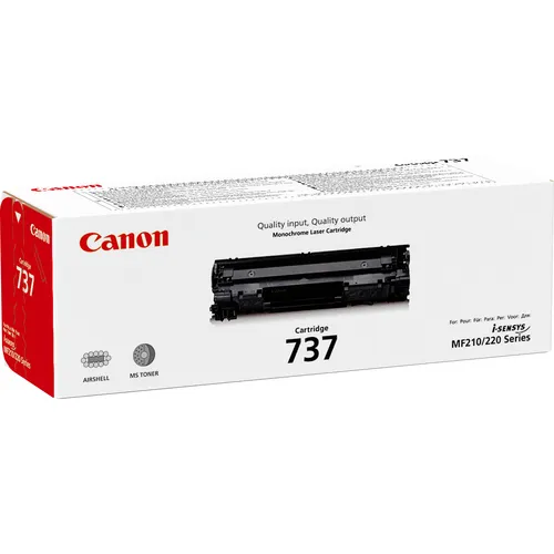 Illustration of product : CANON CRG-737 cartouche de toner noir capacité standard 2.100 pages pack de 1 (1)