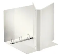 Illustration of product : ESSELTE Classeur à couverture personnalisable sur trois faces PP Blanc – dos de 4 cm (1)