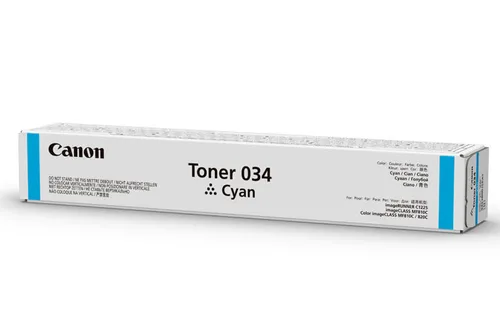 Illustration of product : CANON Toner 034 Cyan (1)