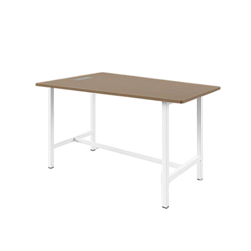 Table haute Aska - Blanc Noisetier
