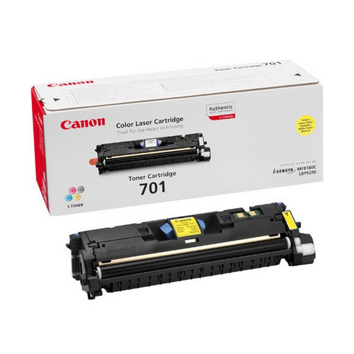 Illustration of product : Canon 701Y Toner Yel LBP5200 4K (1)
