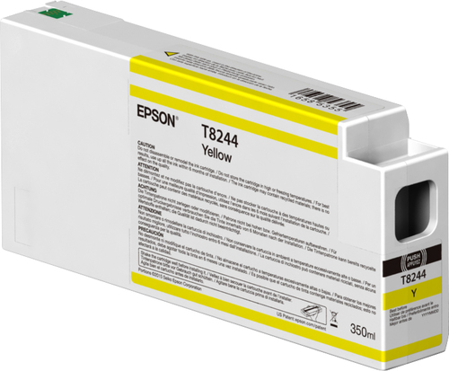 Illustration of product : EPSON Singlepack Yellow T824400 UltraChrome HDX/HD 350ml (1)