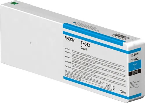 Illustration of product : EPSON Consumables: Ink Cartridges, UltraChrome HDX, Singlepack, 1 x 700.0 ml Cyan (1)