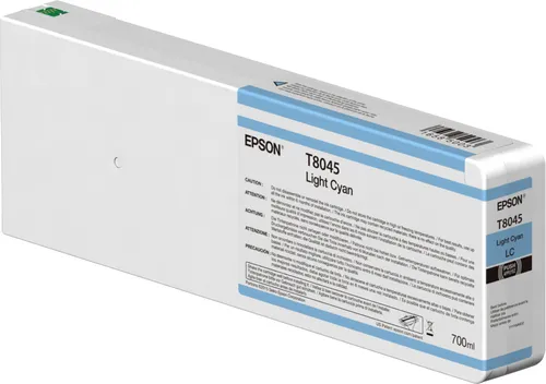 Illustration of product : EPSON Consumables: Ink Cartridges, UltraChrome HDX, Singlepack, 1 x 700.0 ml Light Cyan (1)