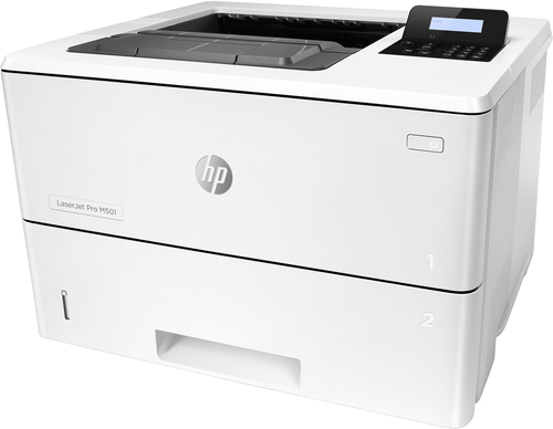 HP LaserJet Pro M501dn - Incliné à gauche