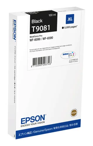 Illustration of product : EPSON Cartouche d encre Noir XL 5000 pages (1)