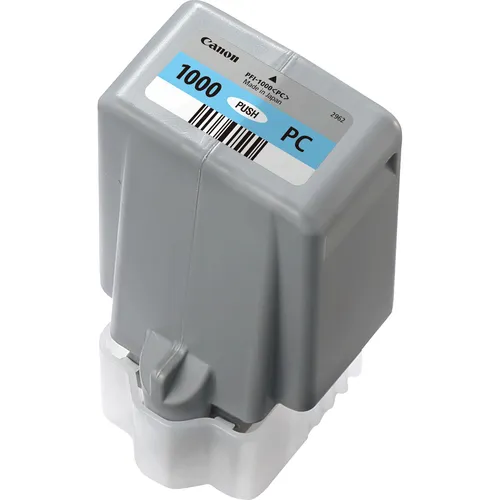 Illustration of product : CANON PFI-1000 reservoir dencre photo cyan (1)