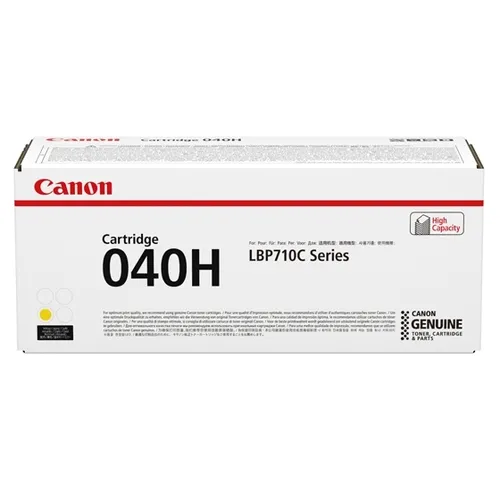 Illustration of product : CANON 040HY toner yellow high capacity yield 10.000 (1)