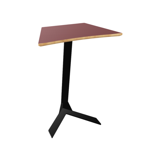 Table basse Side - Cerise