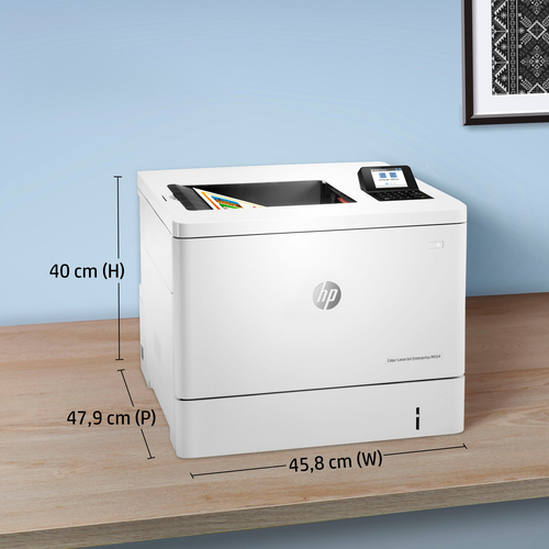 HP LaserJet M554DN- Dimensions