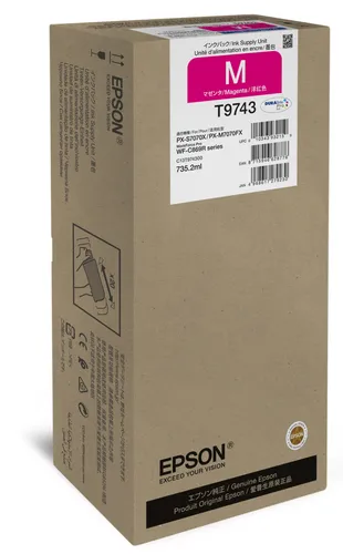 Illustration of product : EPSON Réservoir encre Magenta XXL 84 000 pages WF-C869R (1)