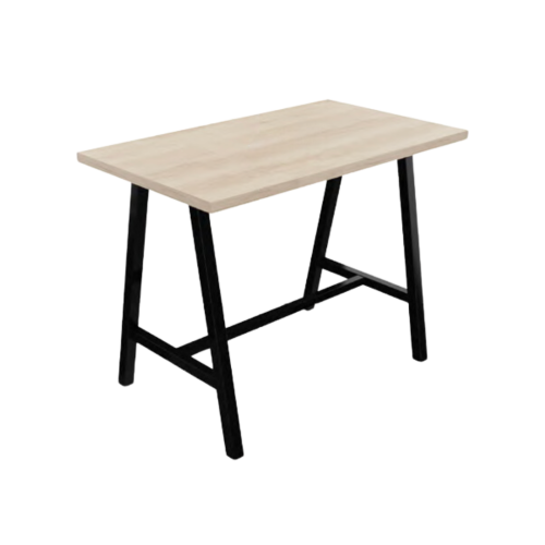 Table Cohesion - Noir Chêne fil
