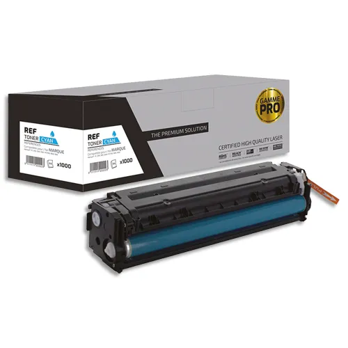 Illustration of product : PSN Cartouche compatible laser pro cyan HP CF211A - 131A, Canon 731, L1-HT131C-PRO (1)